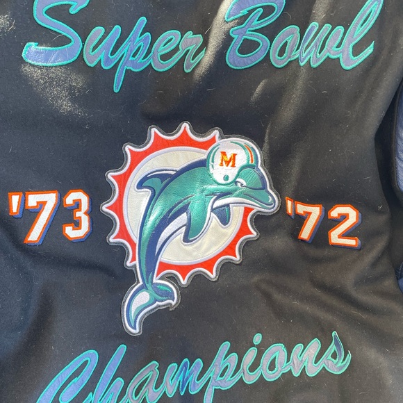 NFL Black and Blue Super Bowl Champion Jacket - Picture 12 of 13